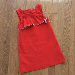 Janie and Jack red dress, size 4